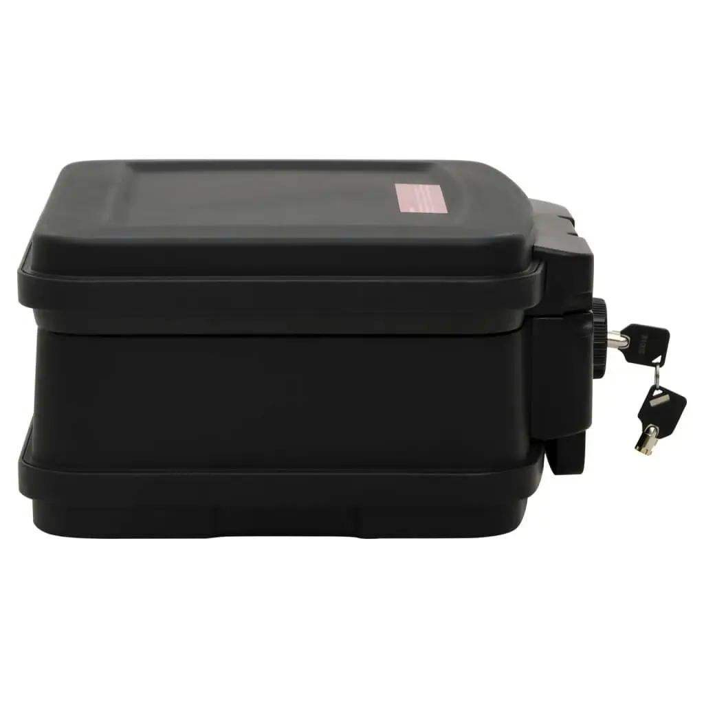 Safe Box Black 38x32.5x16.5 cm 154960