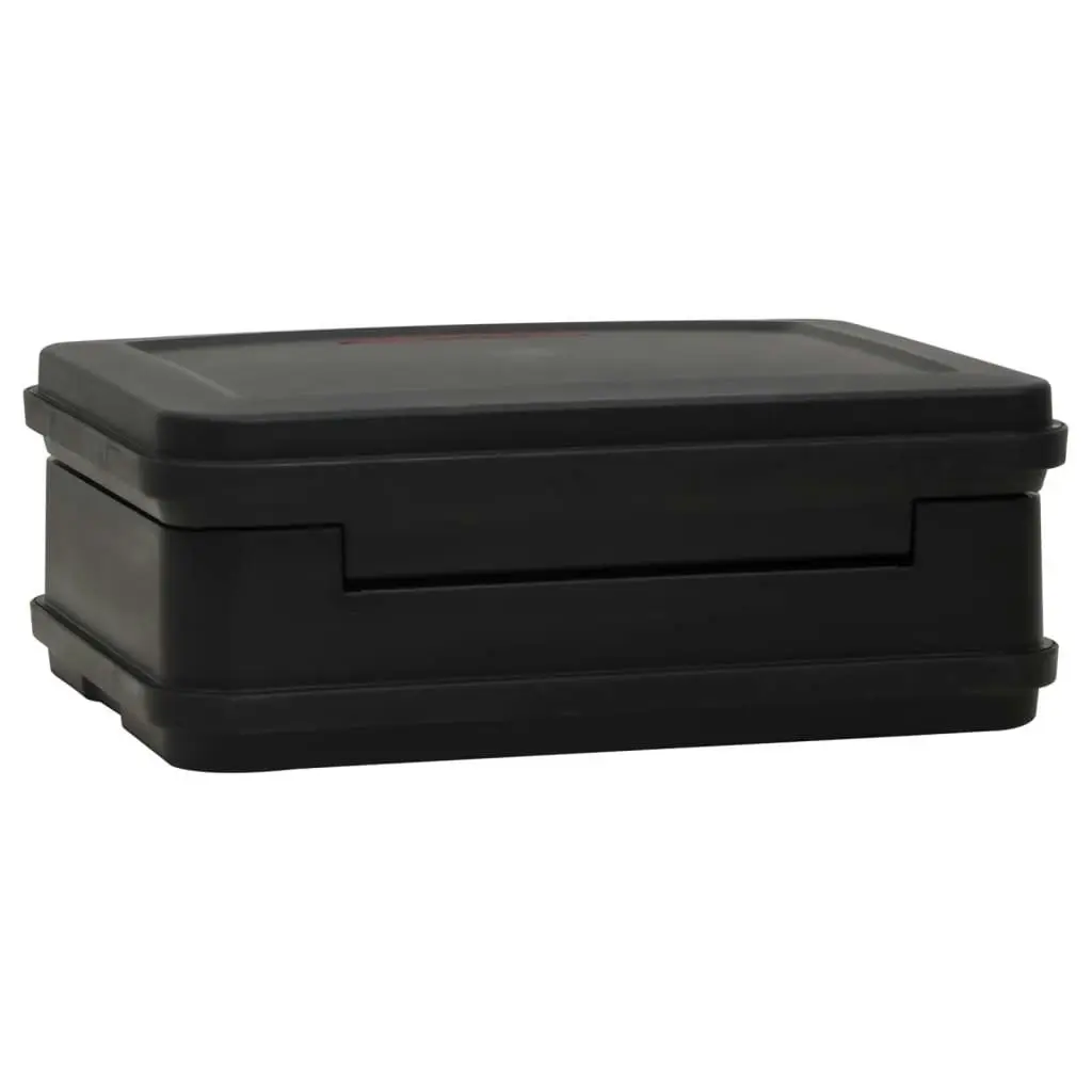 Safe Box Black 44x37x16.5 cm 154961