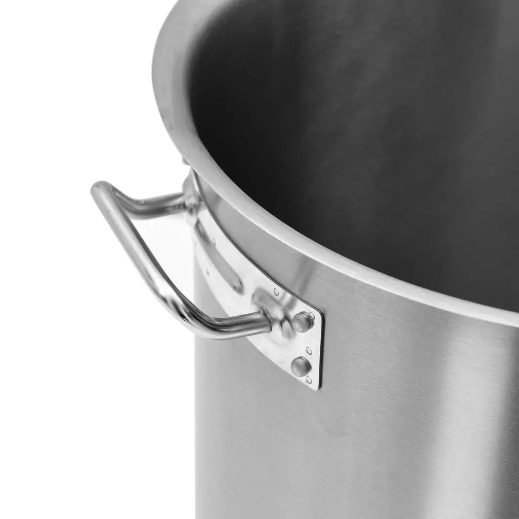 Stock Pot 26 L 32x32 cm Stainless Steel 51133