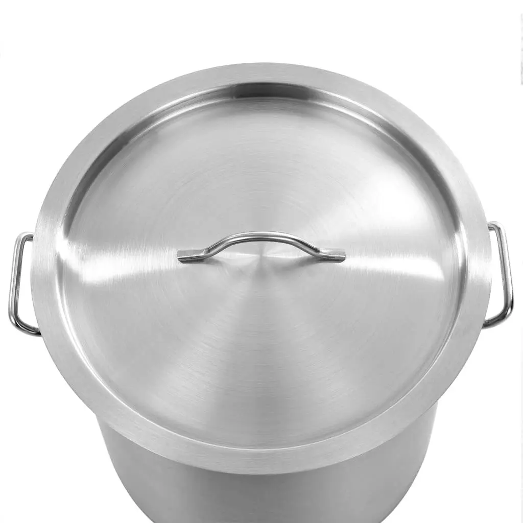 Stock Pot 26 L 32x32 cm Stainless Steel 51133