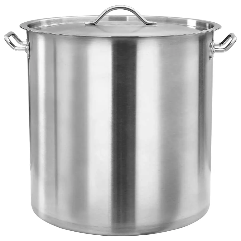 Stock Pot 50 L 40x40 cm Stainless Steel 51135