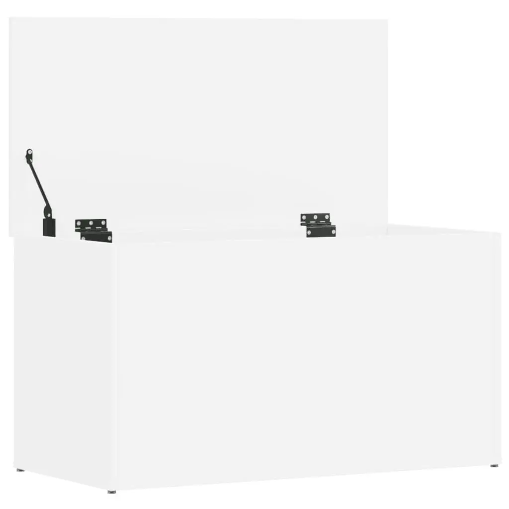 Storage Chest White 84x42x46 cm Engineered Wood 803056