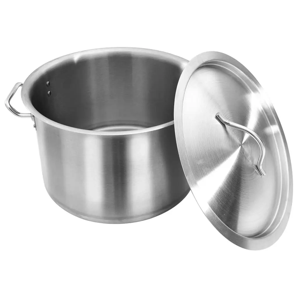 Stock Pot 24 L 36x24 cm Stainless Steel 51138