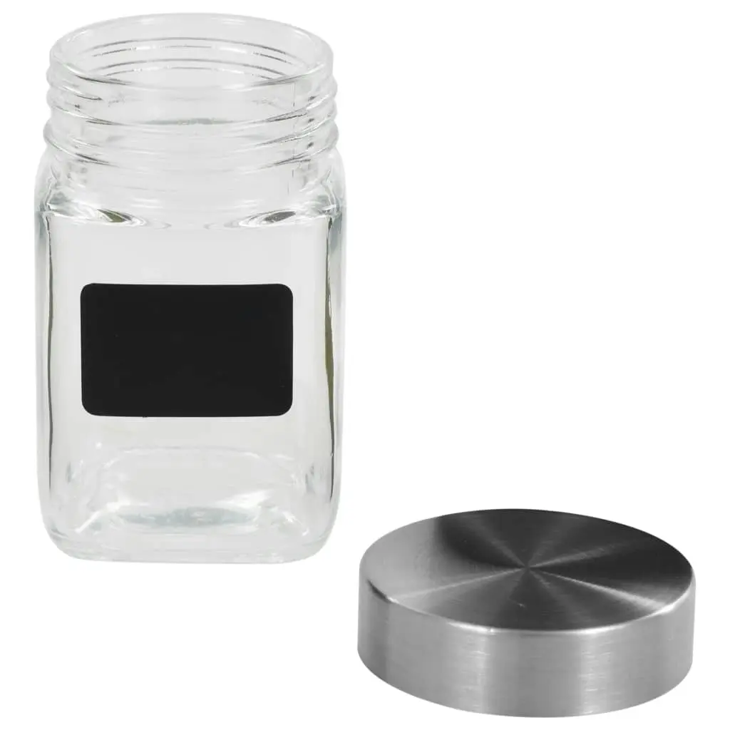 Storage Jars with Sticker 24 pcs 300 ml 50856