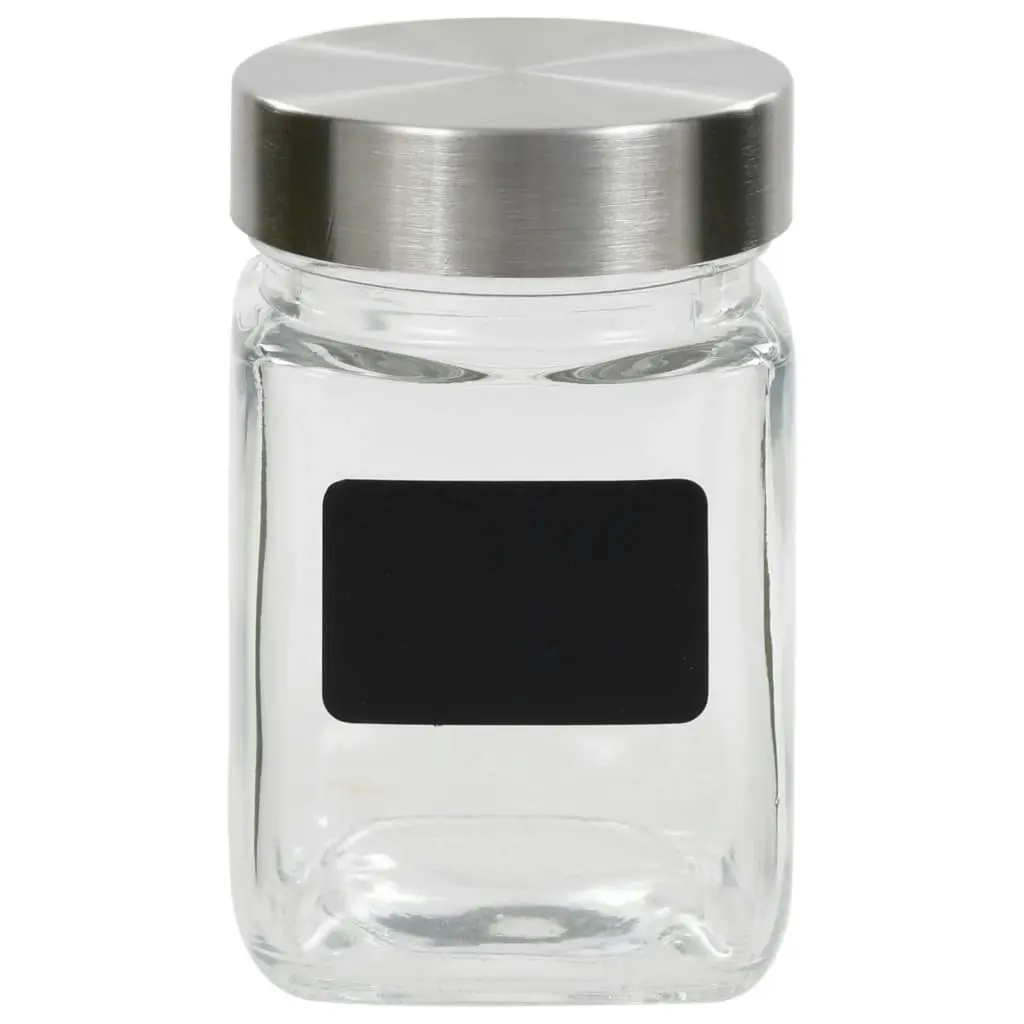 Storage Jars with Sticker 24 pcs 300 ml 50856