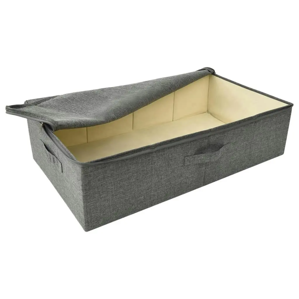 Storage Boxes 2 pcs Fabric 70x40x18 cm Anthracite 332904