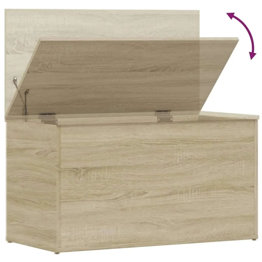 Storage Chest Sonoma Oak 84x42x46 cm Engineered Wood 803059