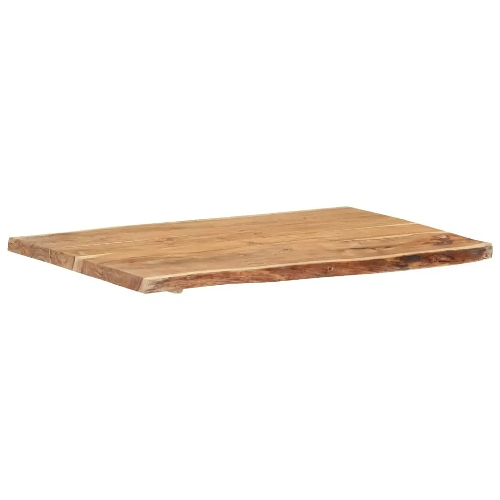 Table Top Solid Acacia Wood 100x(50-60)x3.8 cm 286332