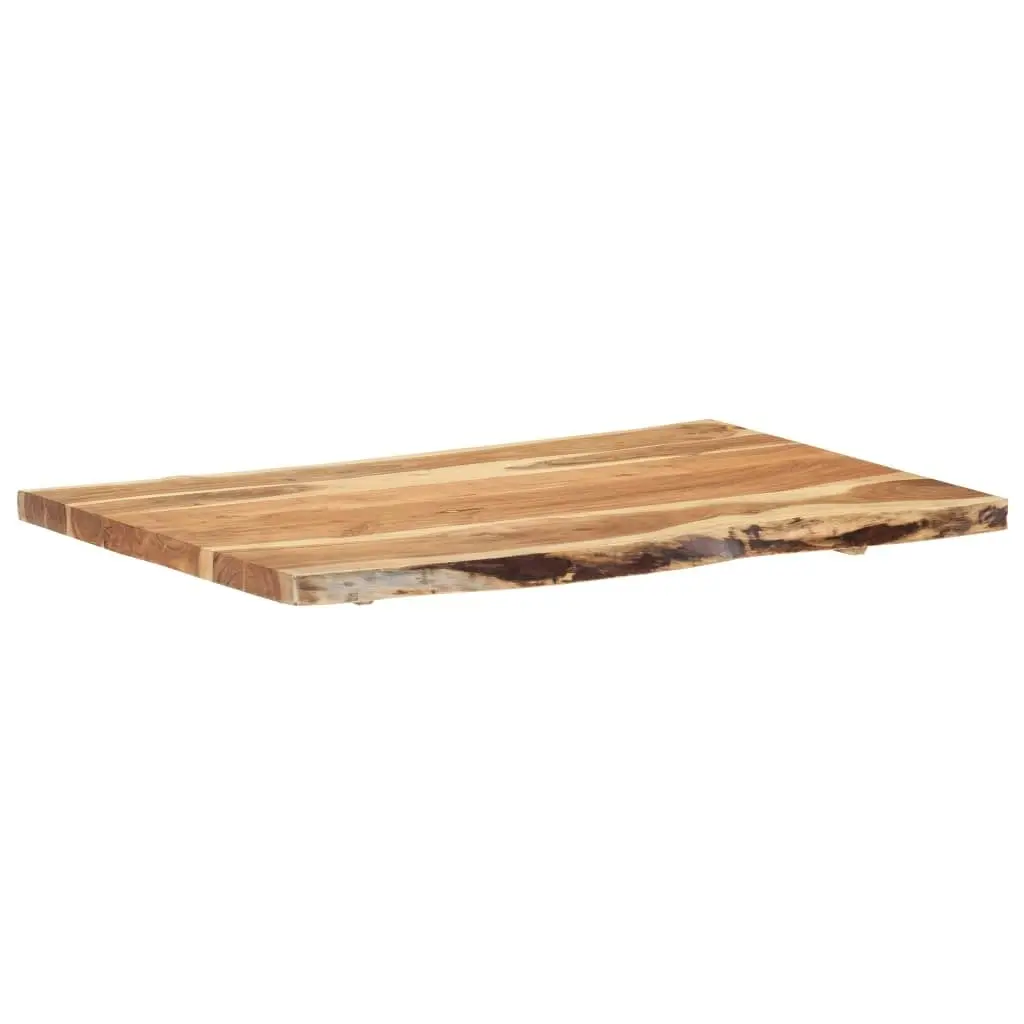 Table Top Solid Acacia Wood 100x(50-60)x3.8 cm 286332