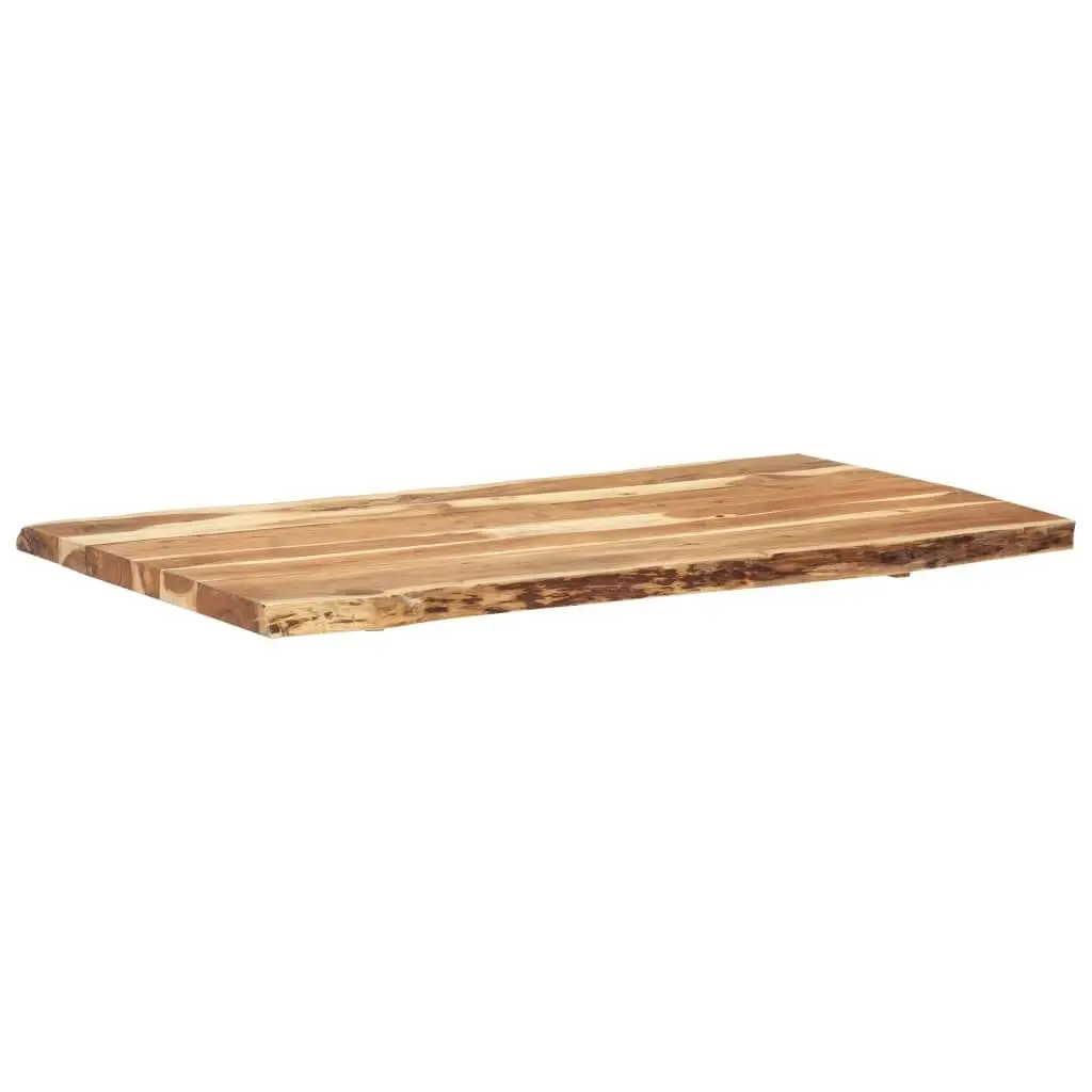 Table Top Solid Acacia Wood 118x(50-60)x3.8 cm 286334