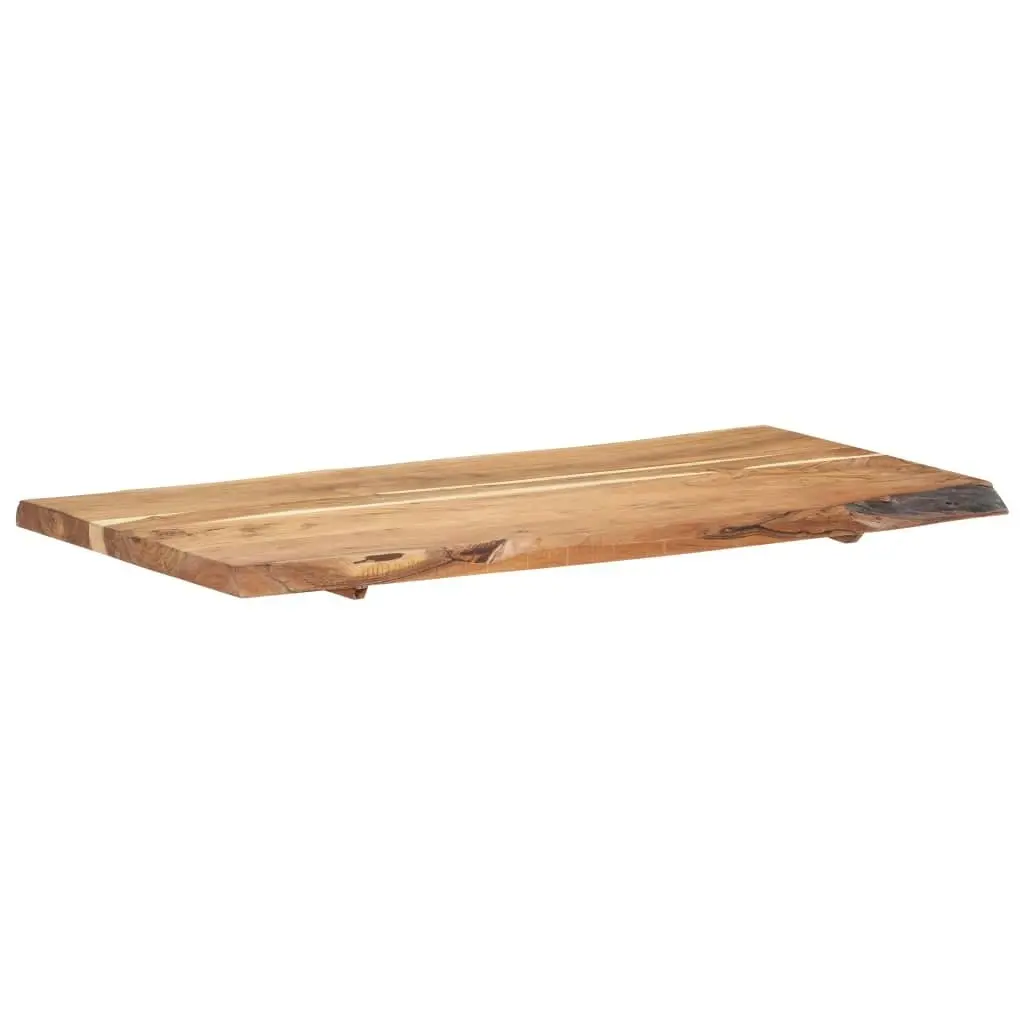 Table Top Solid Acacia Wood 118x(50-60)x3.8 cm 286334