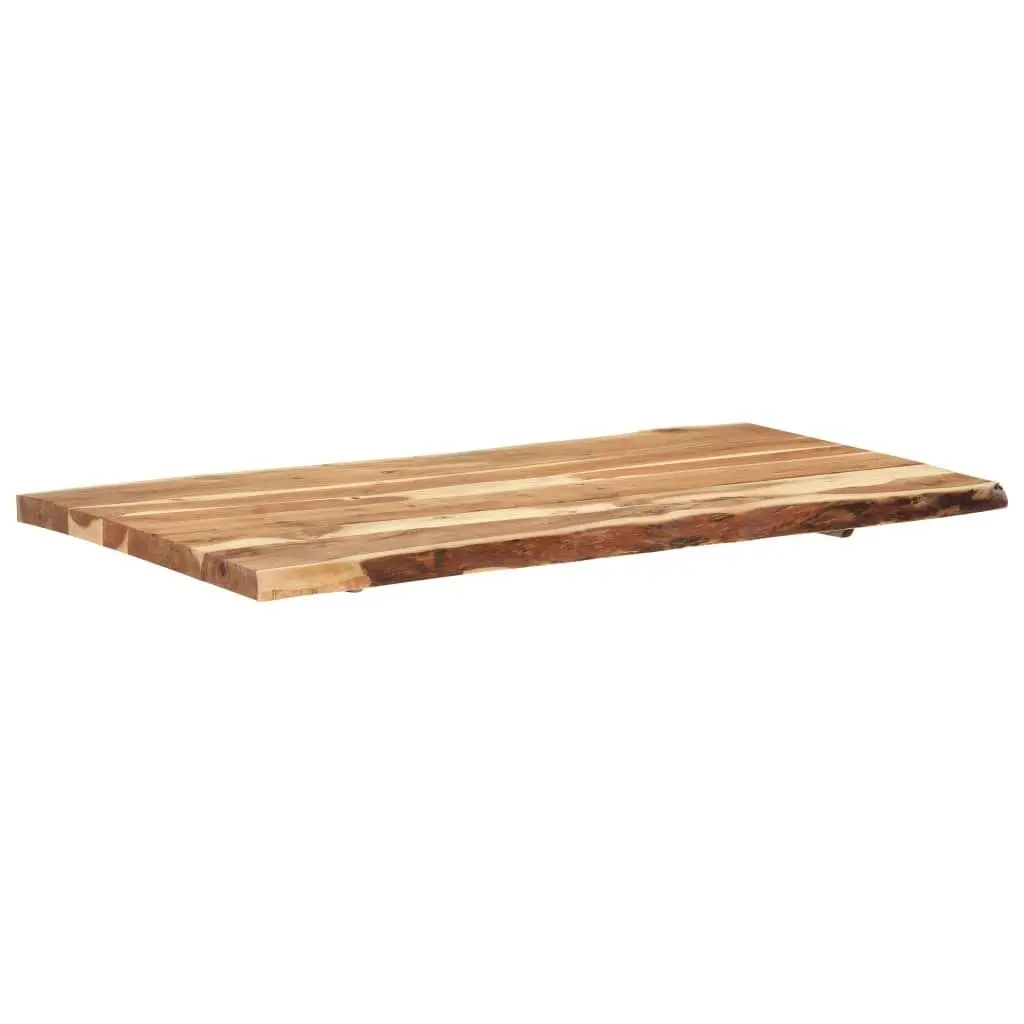 Table Top Solid Acacia Wood 118x(50-60)x3.8 cm 286334