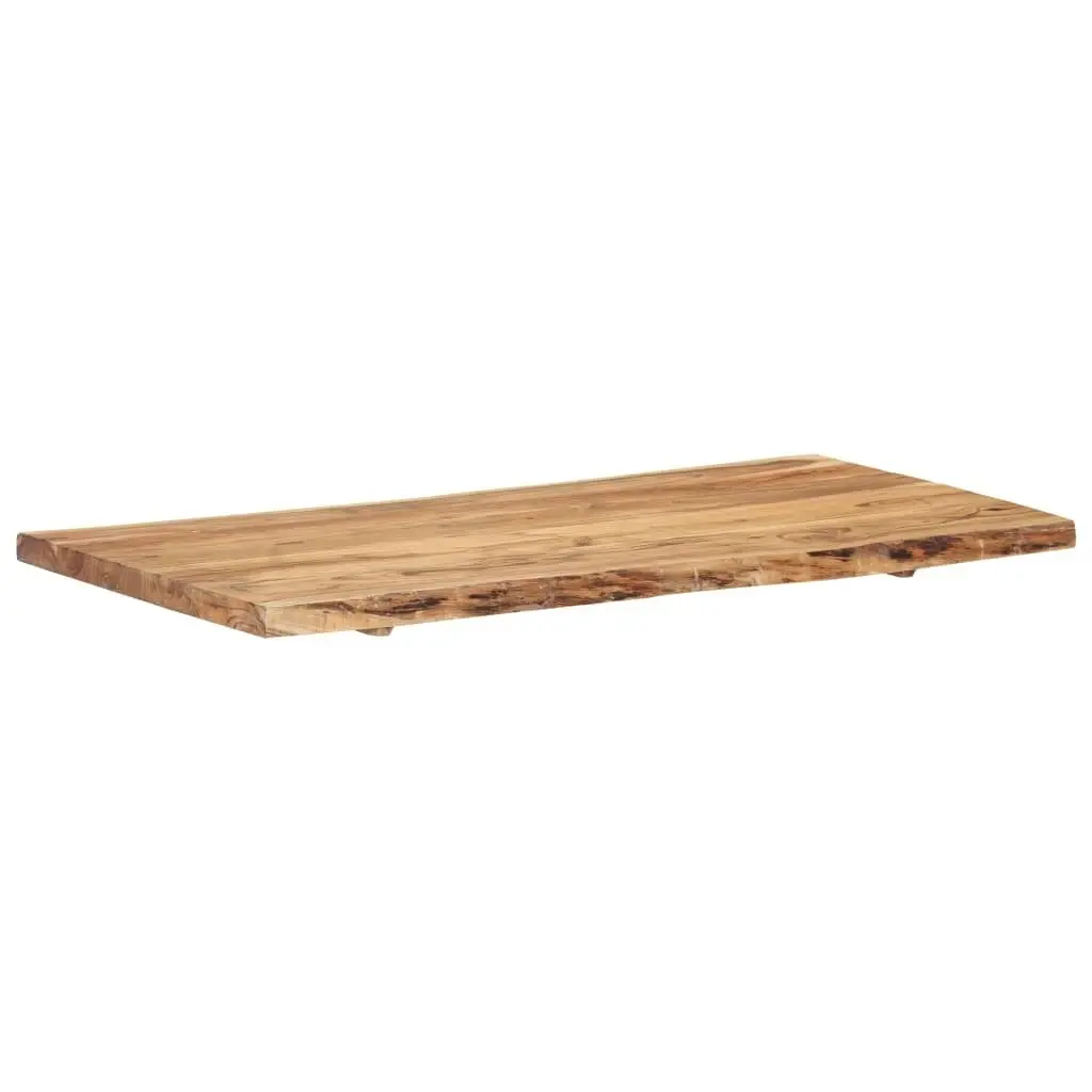 Table Top Solid Acacia Wood 118x(50-60)x3.8 cm 286334