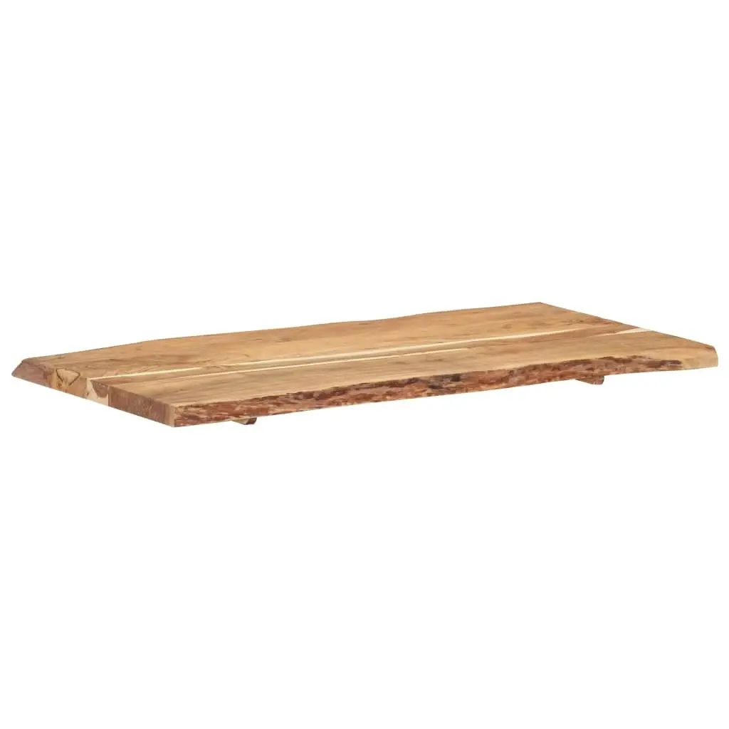 Table Top Solid Acacia Wood 118x(50-60)x3.8 cm 286334