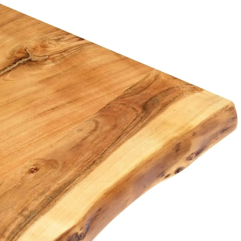 Table Top Solid Acacia Wood 118x(50-60)x3.8 cm 286334