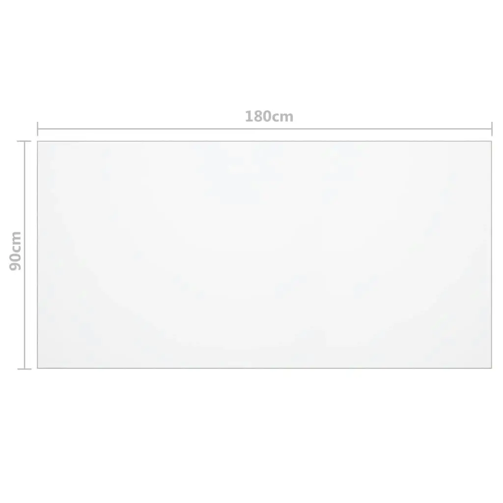 Table Protector Transparent 180x90 cm 2 mm PVC 288269