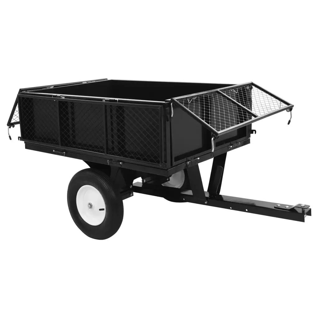 Tipping Trailer for Lawn Mower 300 kg Load 145813