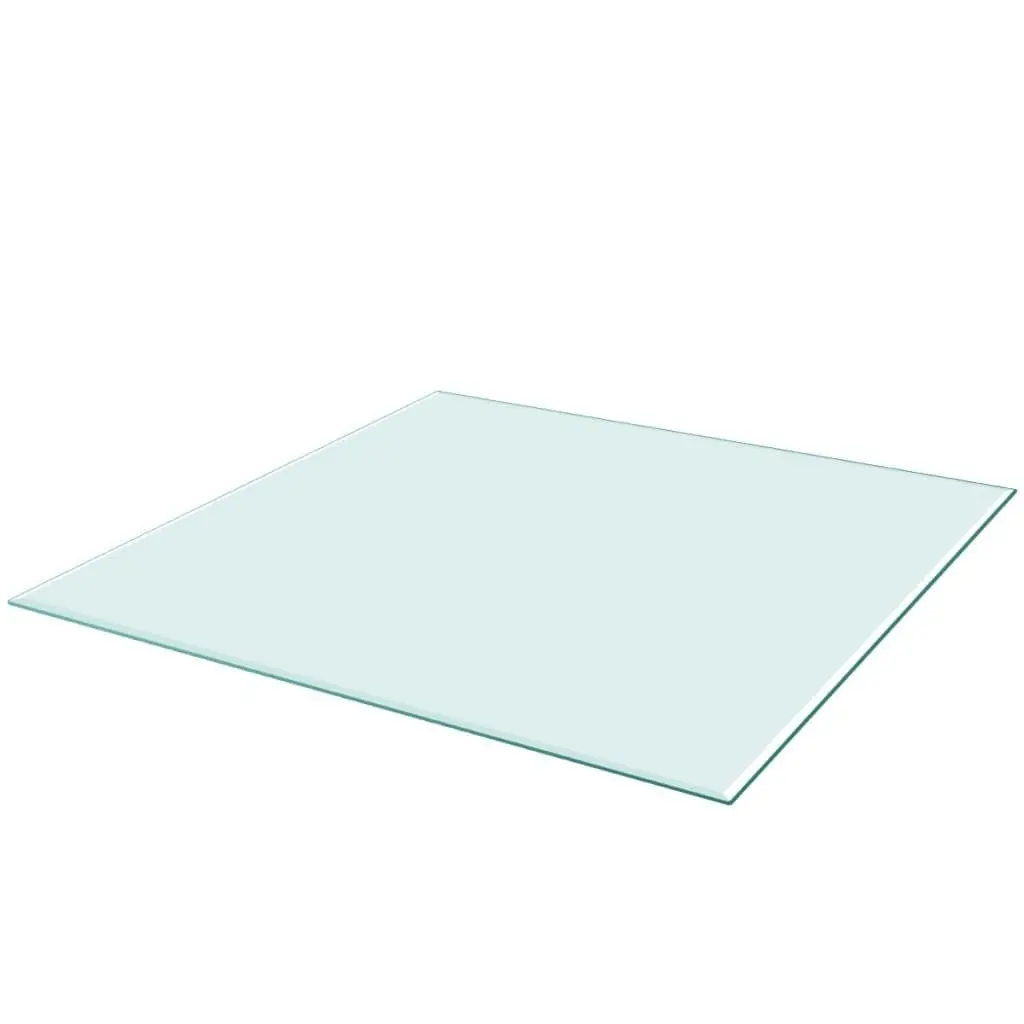 Table Top Tempered Glass Square 700x700 mm 243631