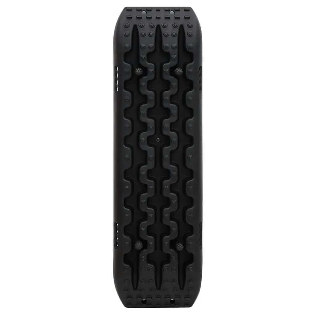 Traction Boards 2 pcs Black 106x30.5x7 cm Nylon 210774