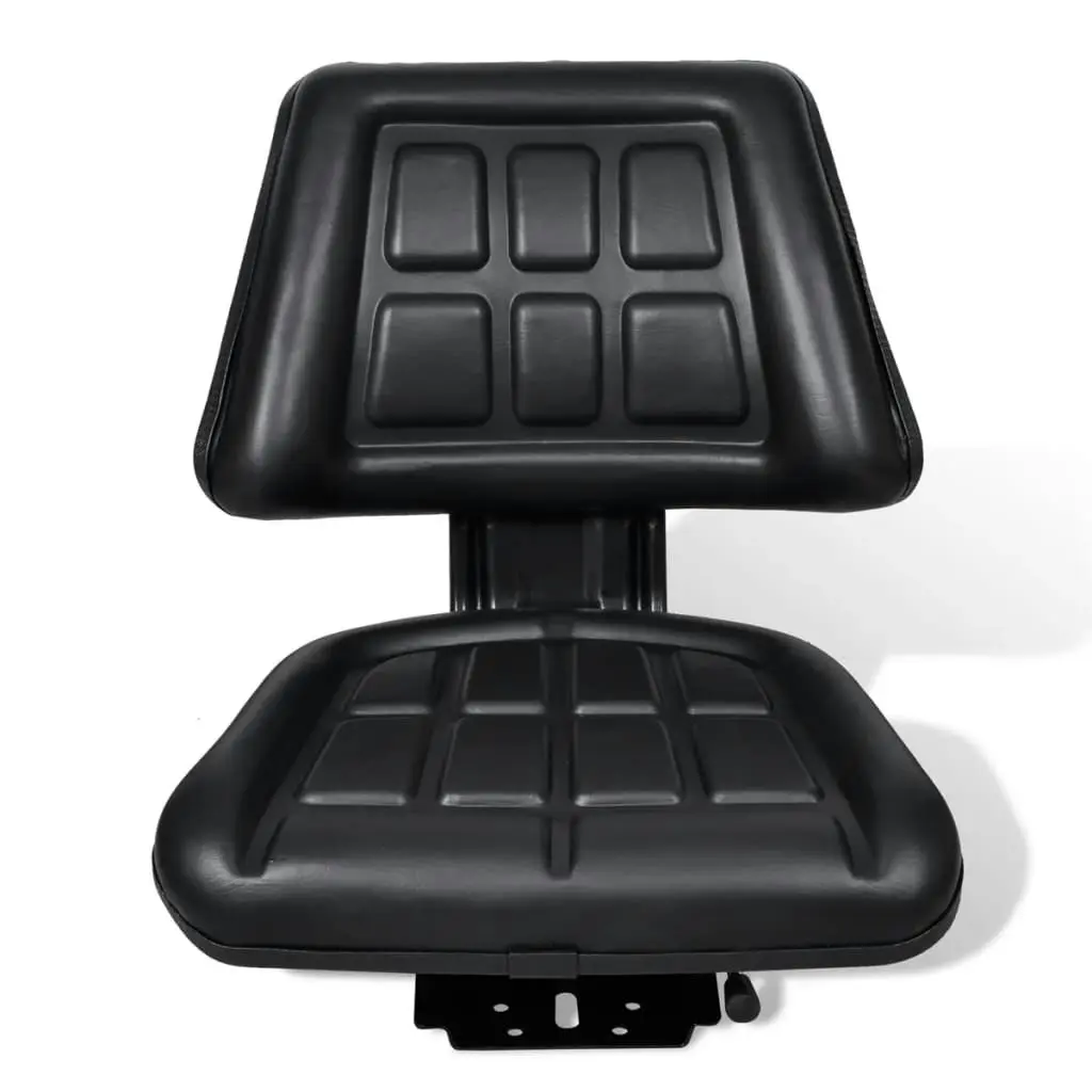 Tractor Seat with Backrest Black 210156