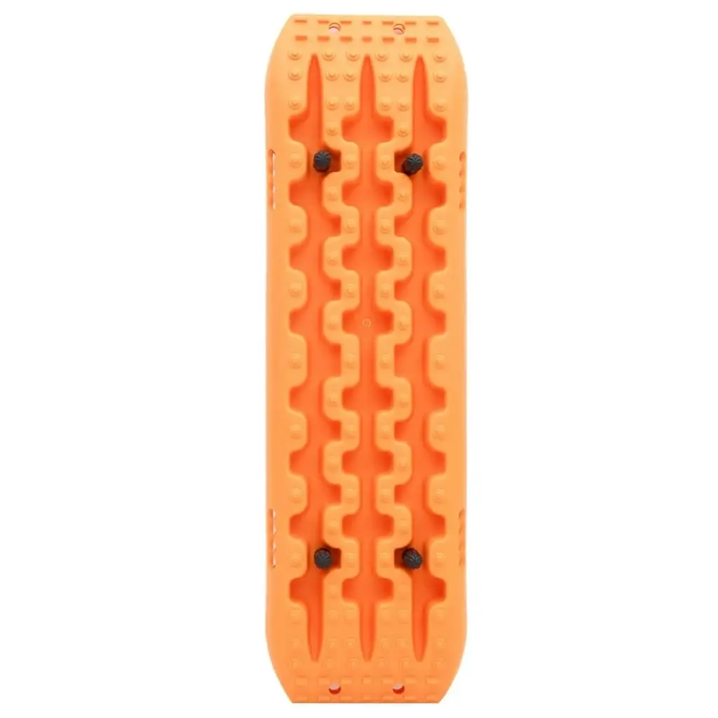 Traction Boards 2 pcs Orange 106x30.5x7 cm Nylon 210775