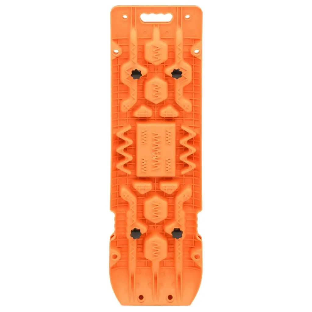 Traction Boards 2 pcs Orange 107x31x7 cm Nylon 210772