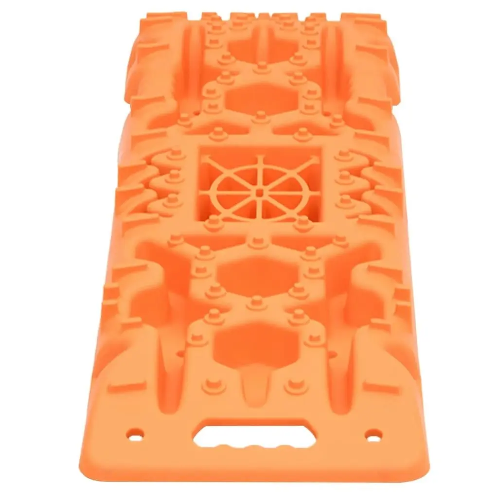 Traction Boards 2 pcs Orange 107x31x7 cm Nylon 210772