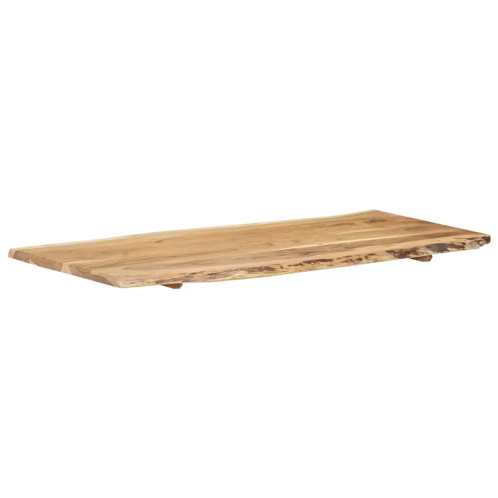 Table Top Solid Acacia Wood 118x(50-60)x2.5 cm 286333