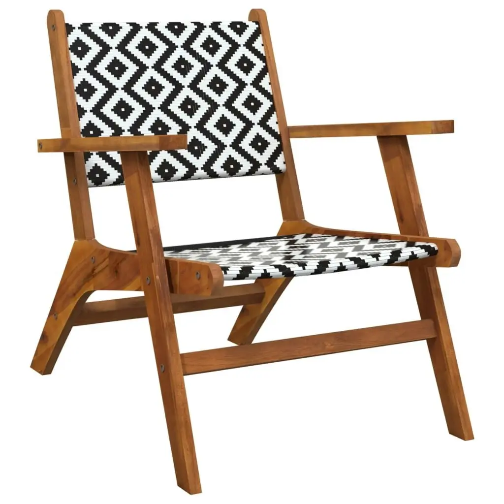 Garden Chairs 2 pcs Solid Acacia Wood 316250