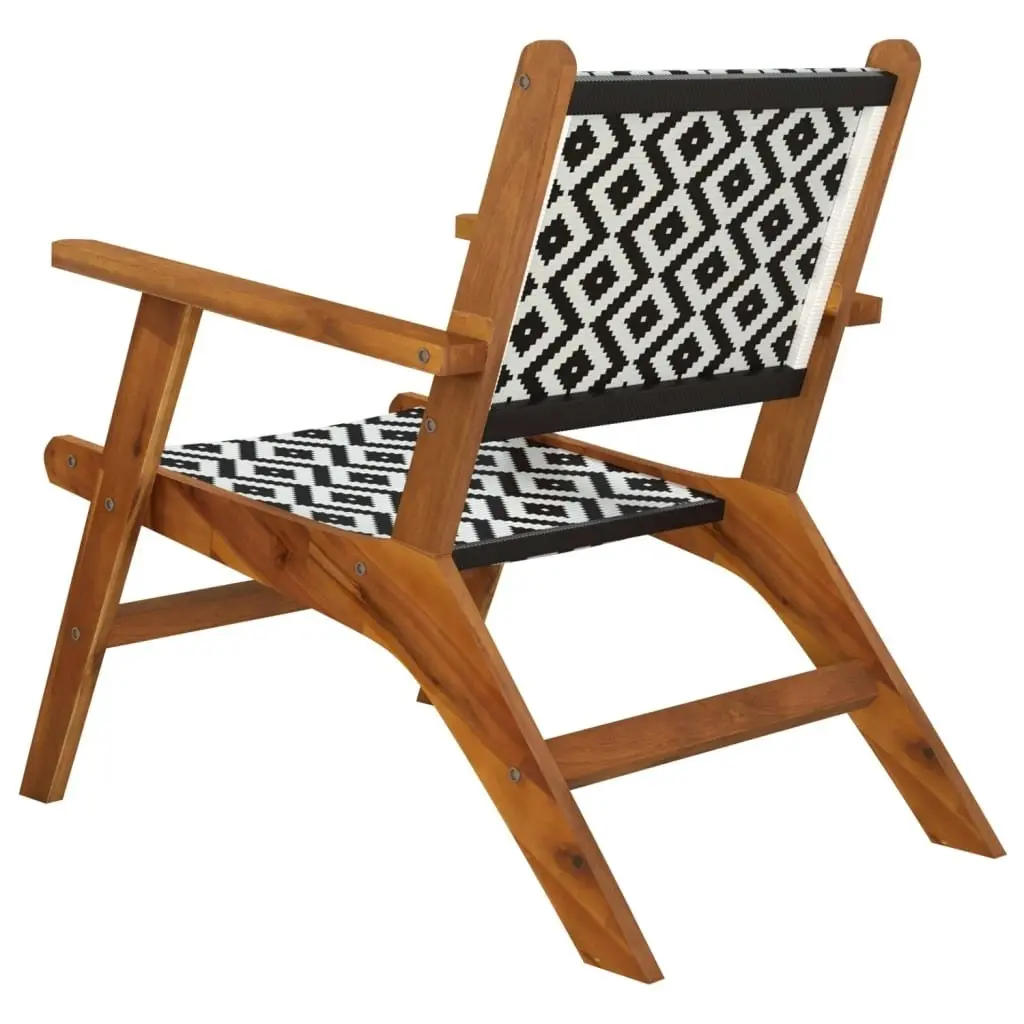 Garden Chairs 2 pcs Solid Acacia Wood 316250