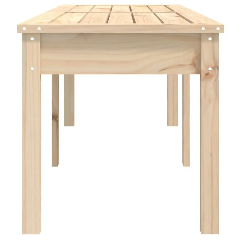 2-Seater Garden Bench 159.5x44x45 cm Solid Wood Pine 824011