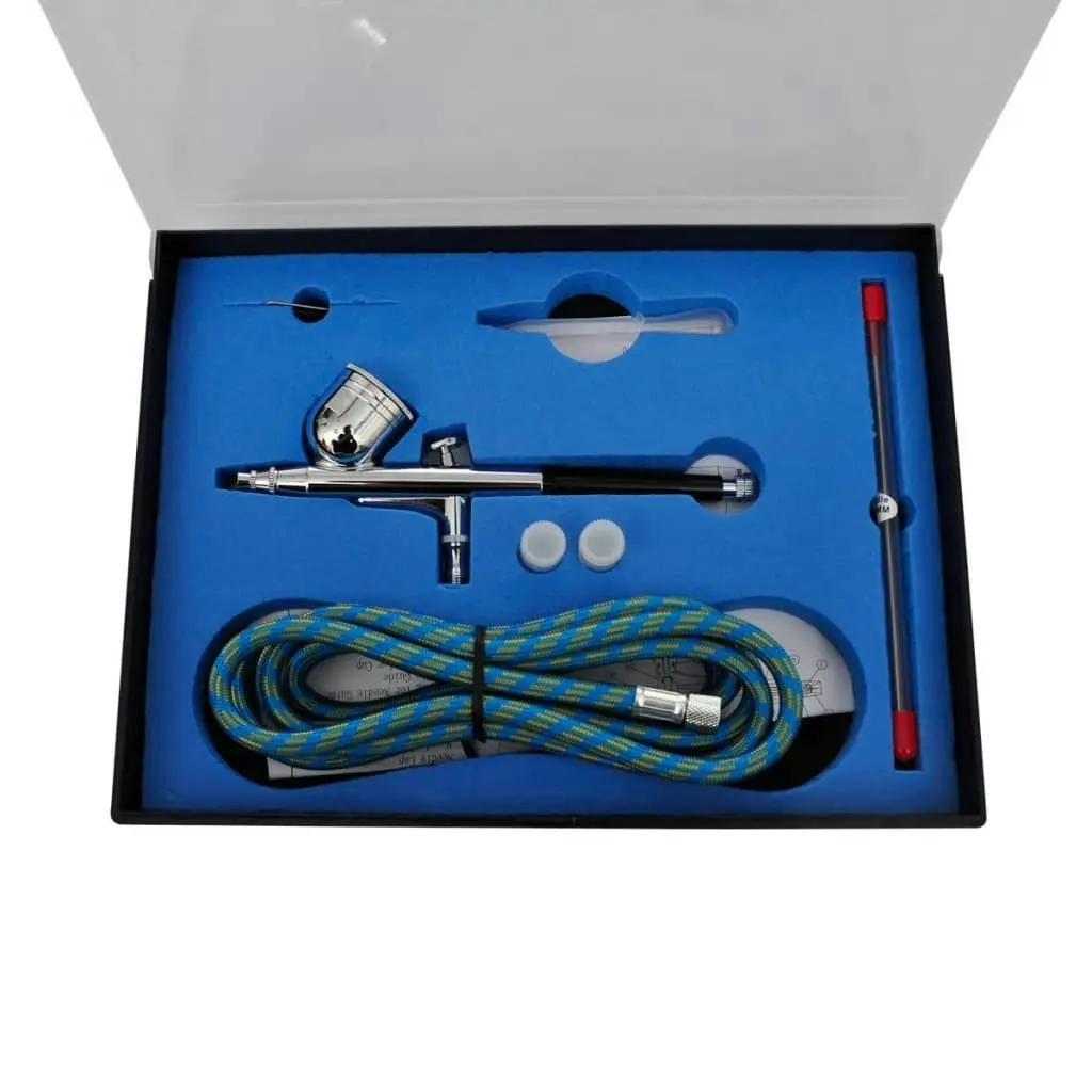 Airbrush compressor set with 3 pistols 310 x 150 x 310 mm 140284