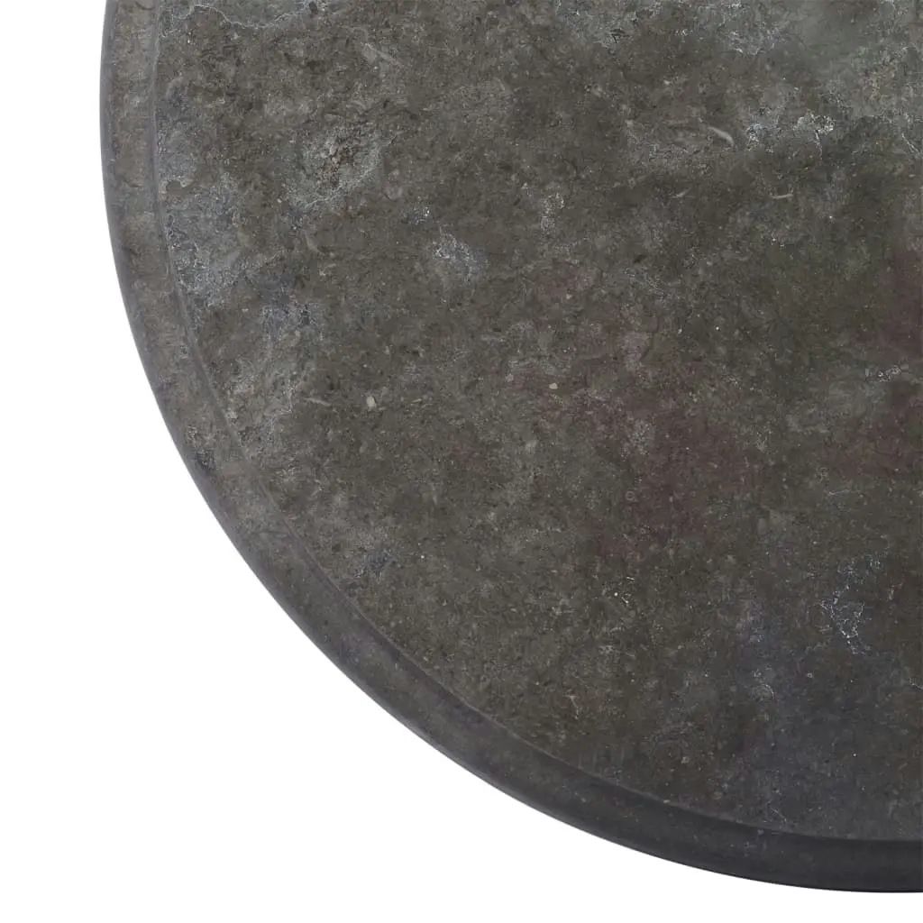 Table Top Black ÃƒËœ40x2.5 cm Marble 149190