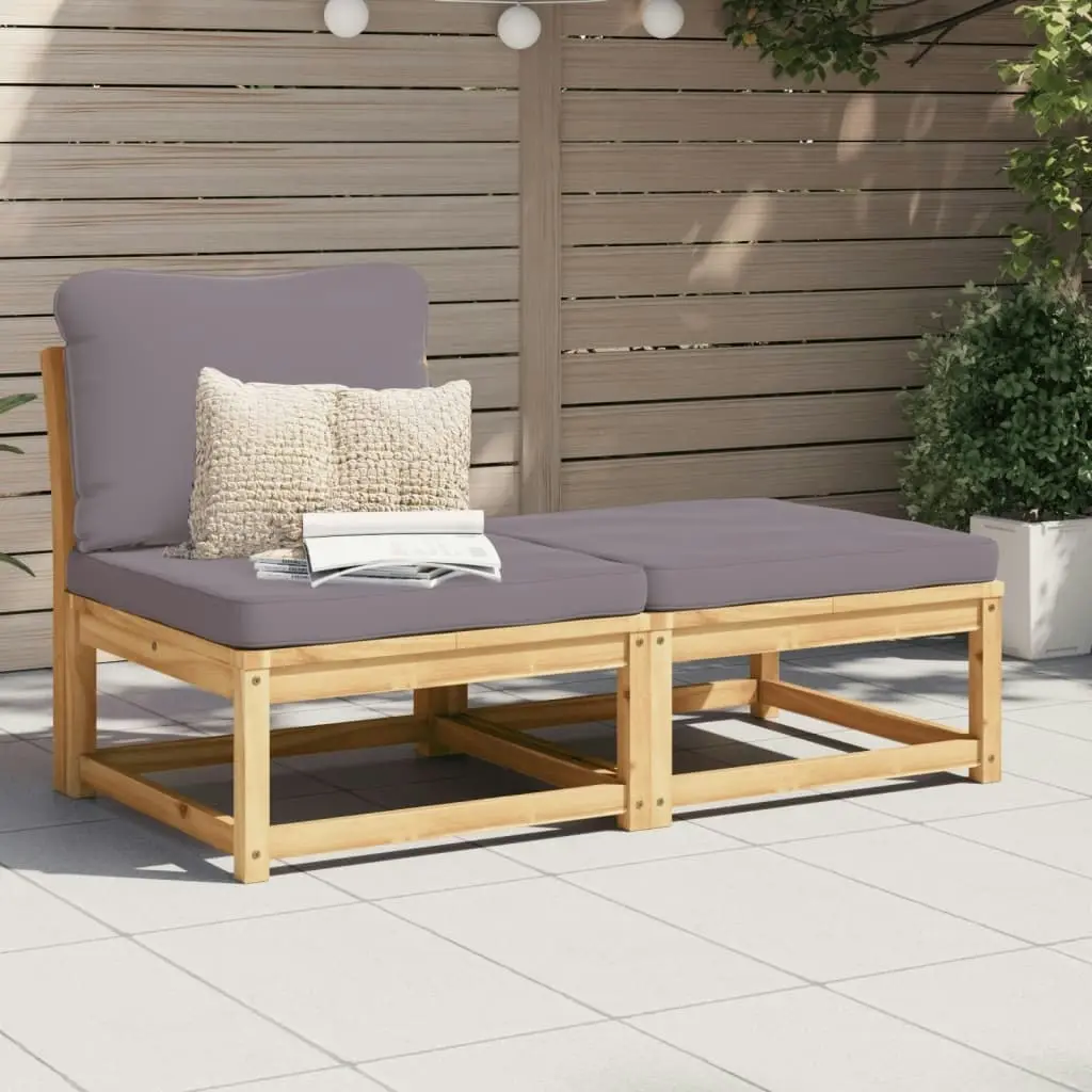 3 Piece Garden Lounge Set with Cushions Solid Wood Acacia 366497