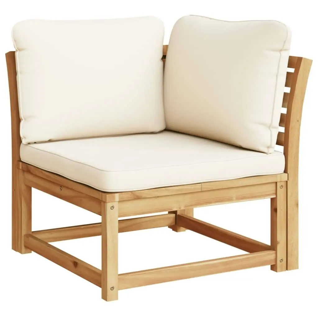 3 Piece Garden Lounge Set with Cushions Solid Wood Acacia 3214291