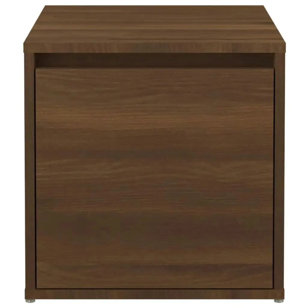 Box Drawer Brown Oak 40.5x40x40 cm Engineered Wood 820519