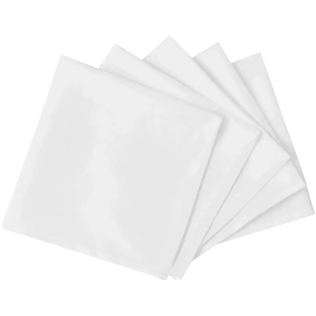 Dinner Napkins 50 pcs White 50 x 50 cm 130798