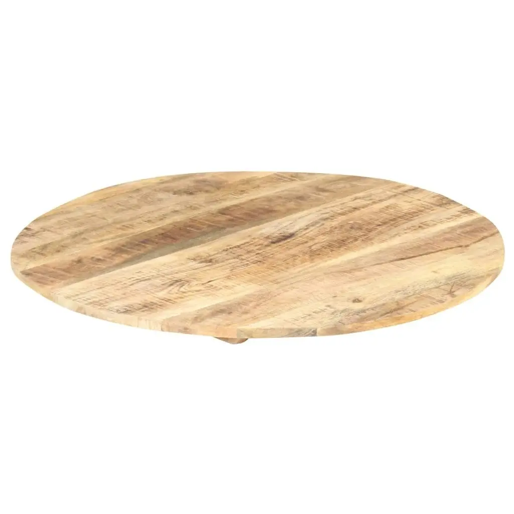 Table Top Solid Mango Wood Round 15-16 mm 60 cm 286001