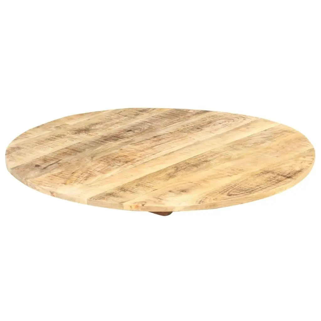 Table Top Solid Mango Wood Round 15-16 mm 60 cm 286001