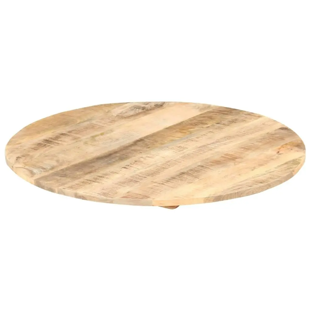 Table Top Solid Mango Wood Round 15-16 mm 60 cm 286001