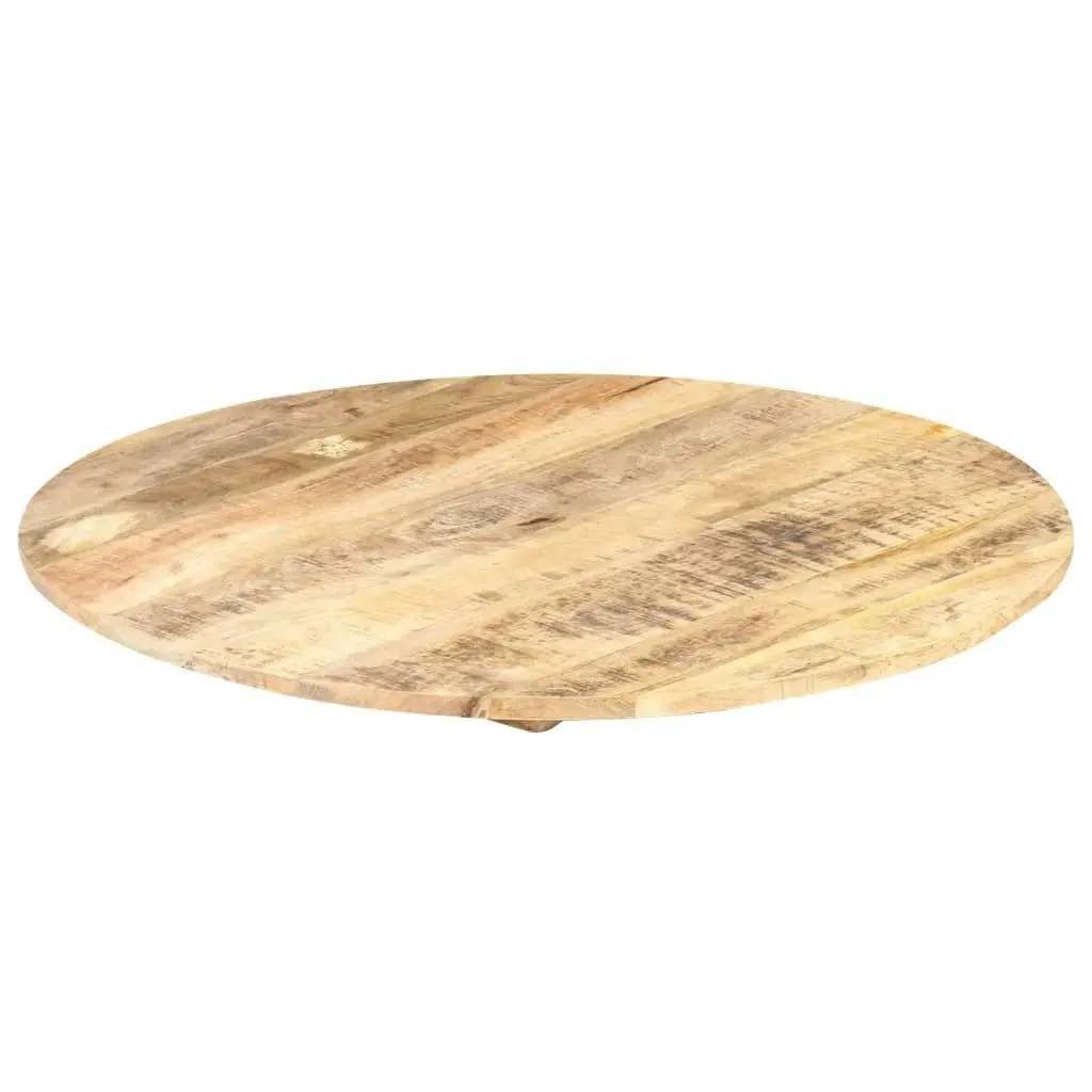 Table Top Solid Mango Wood Round 15-16 mm 60 cm 286001