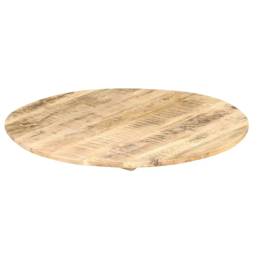 Table Top Solid Mango Wood Round 15-16 mm 60 cm 286001