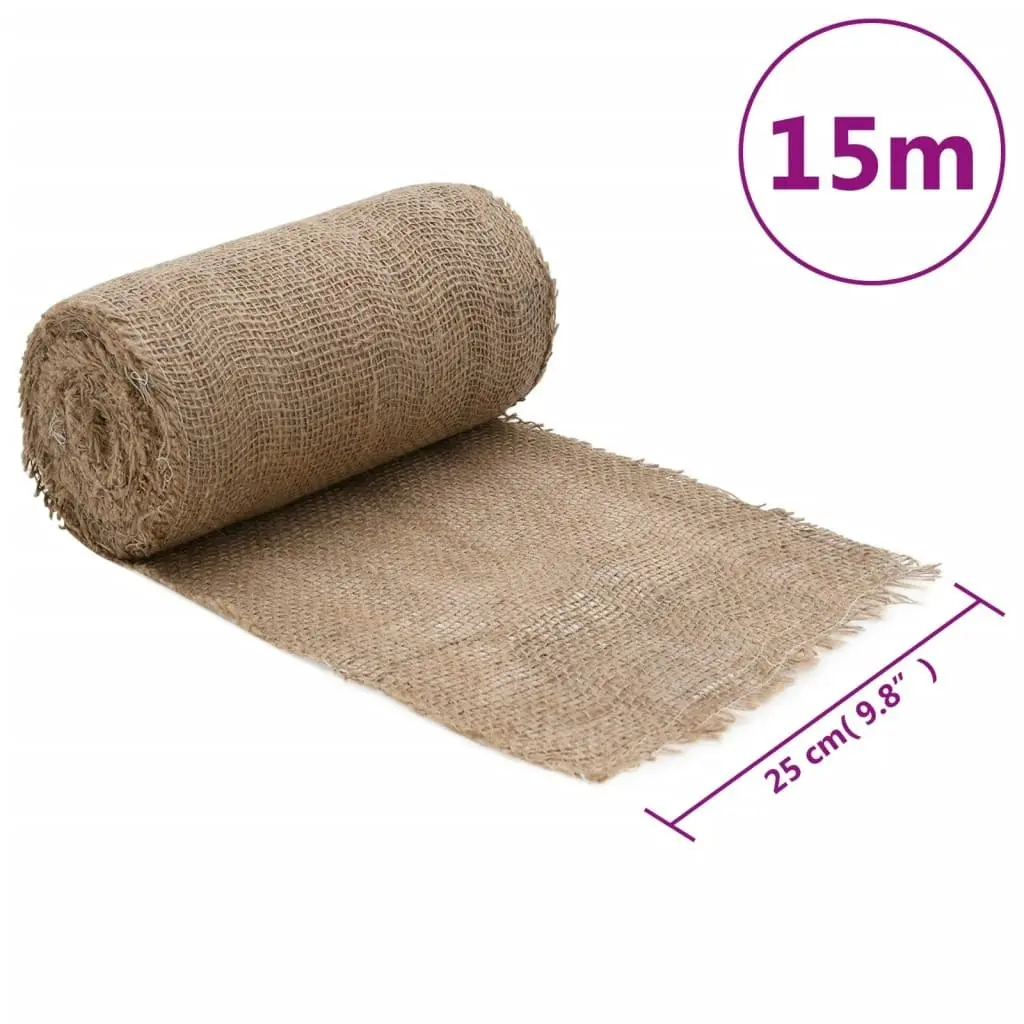 Jute Roll 0.25x15 m 100% Jute 200 gsm 155791