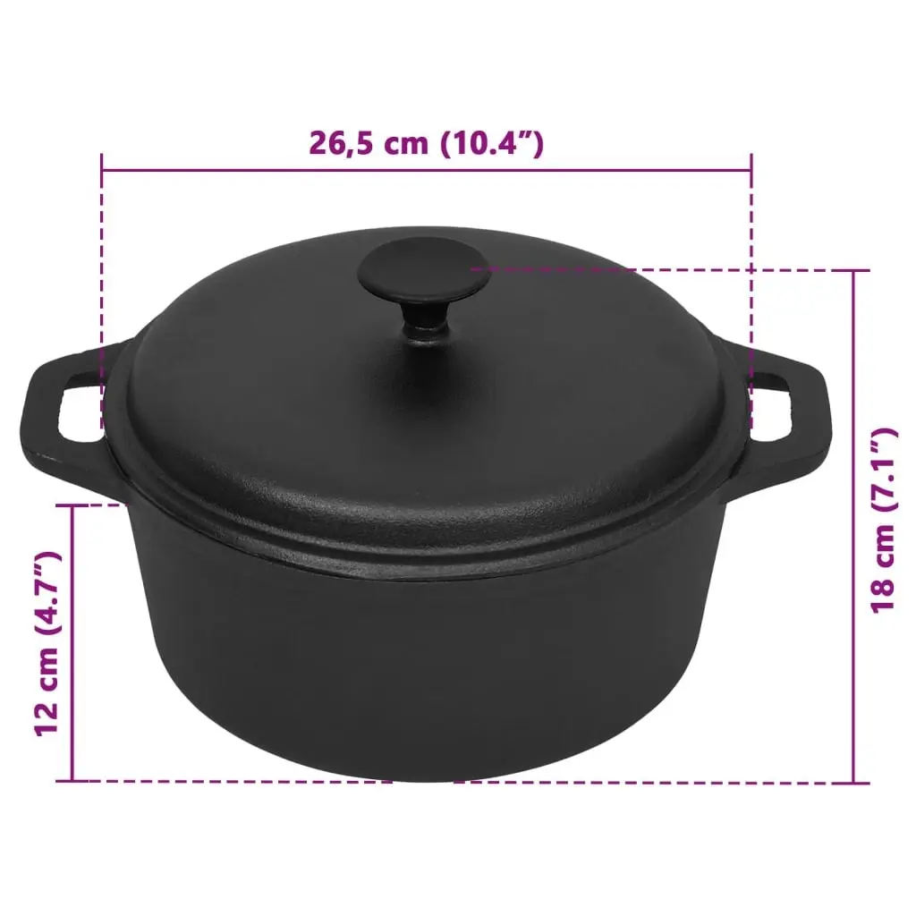 Pot ??26.5 cm Cast Iron 313362