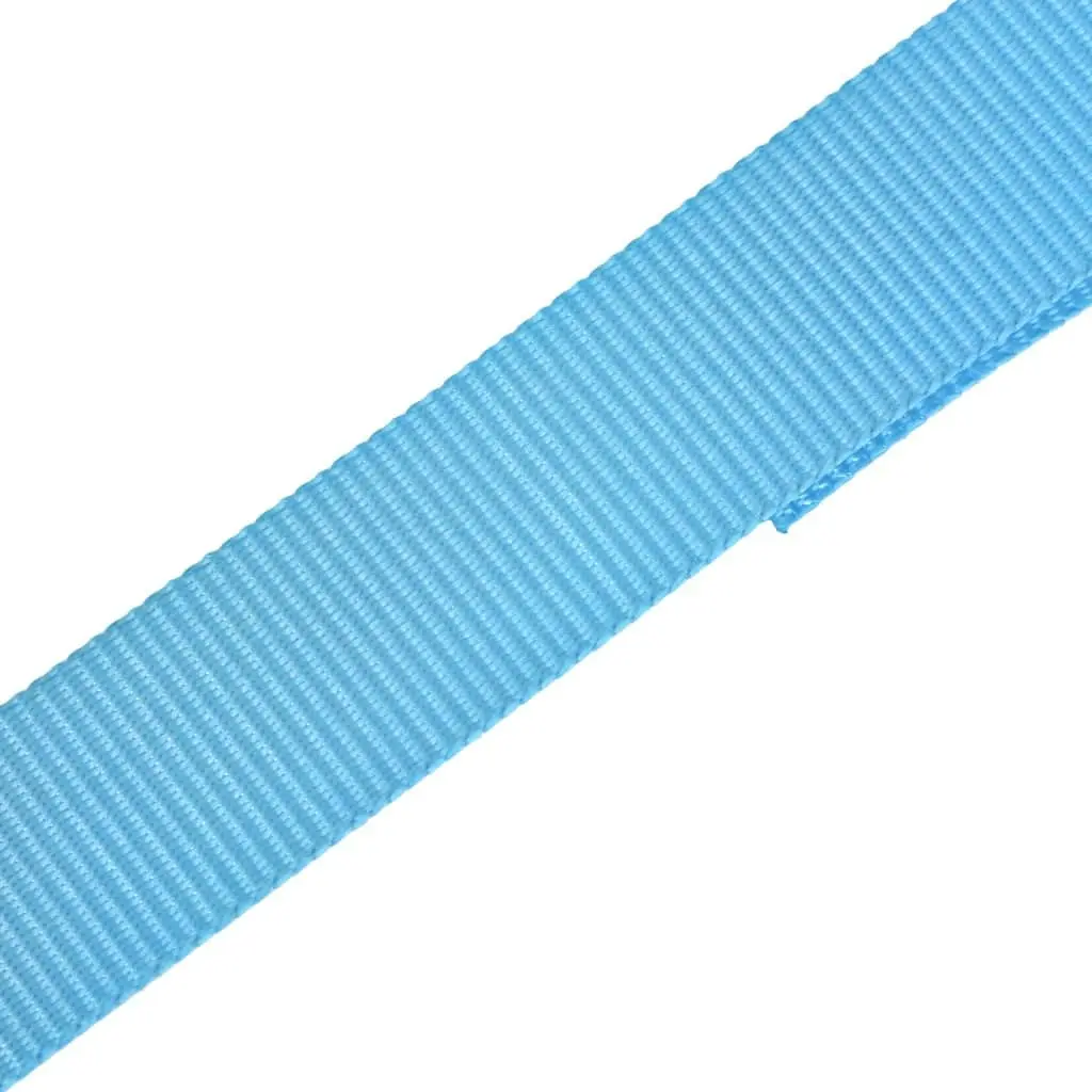 Ratchet Tie Down Straps 10 pcs 0.8 Tonnes 4mx25mm Blue 142653