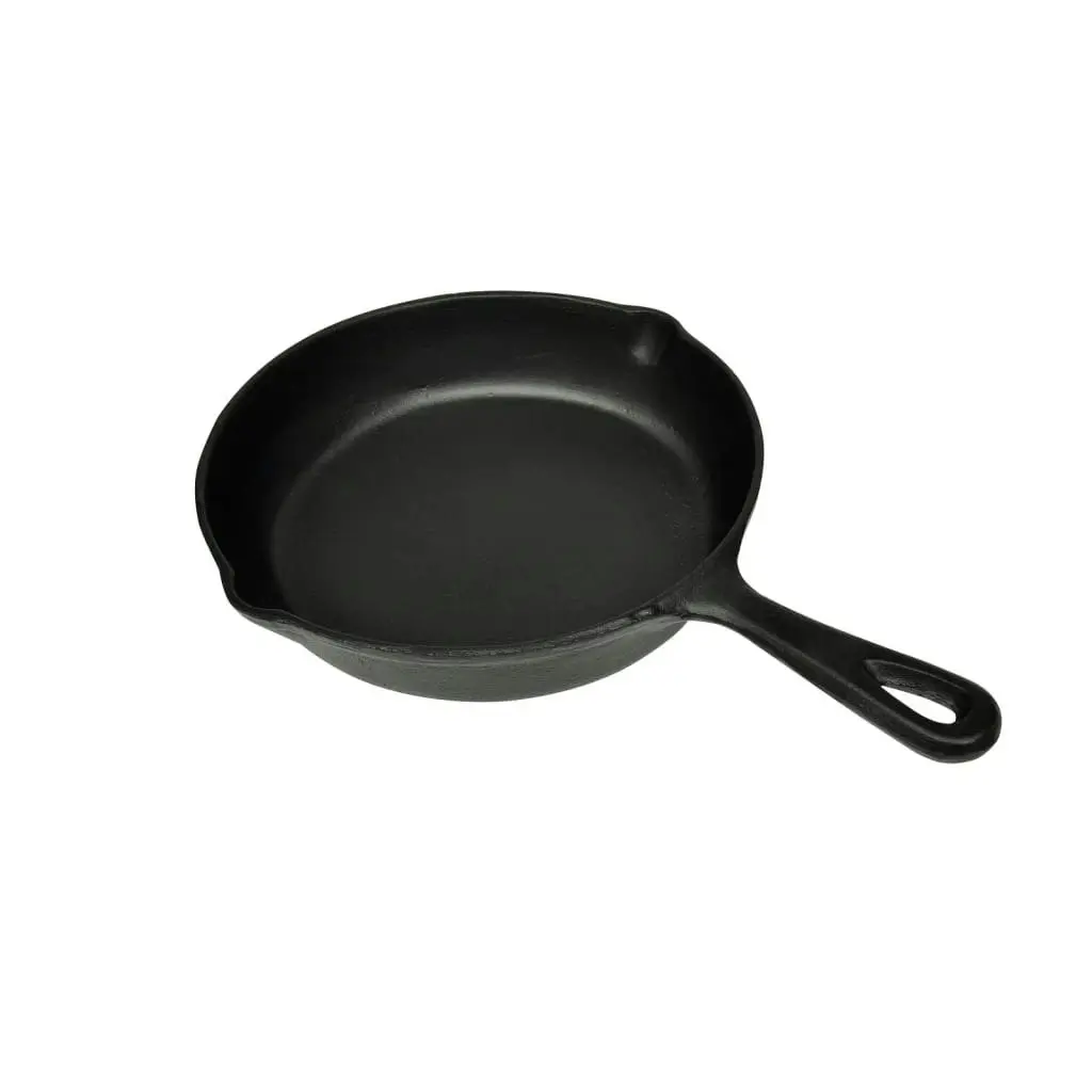 Set of 3 BBQ Steak Pans Cast Iron 50122