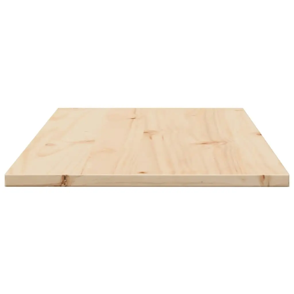 Table Top 100x50x1.7 cm Rectangular Solid Wood Pine 847417