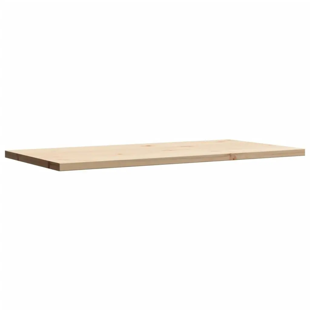 Table Top 100x50x2.5 cm Rectangular Solid Wood Pine 847431