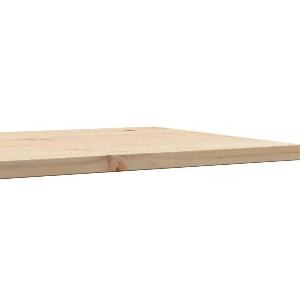 Table Top 100x50x2.5 cm Rectangular Solid Wood Pine 847431