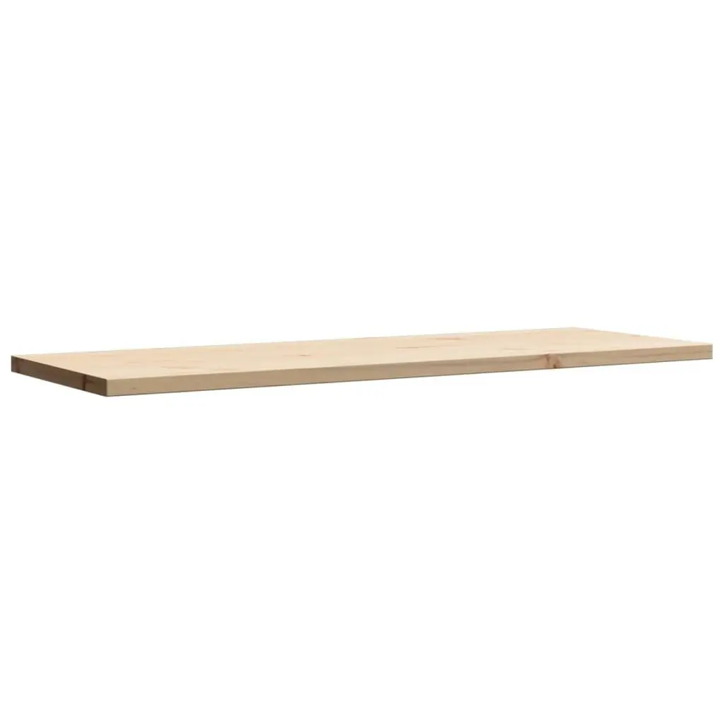 Table Top 110x40x2.5 cm Rectangular Solid Wood Pine 847432